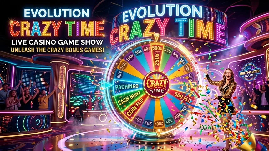 Crazy Time Live Casino BD - Evolution Gaming BD111 VIP